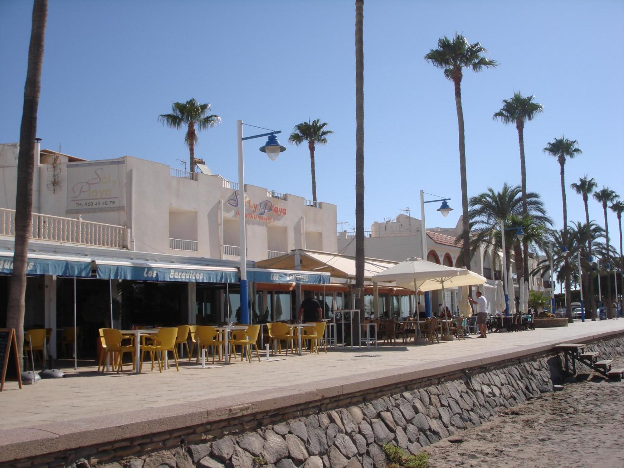 Pension Sol Y Playa Карбонерас Экстерьер фото